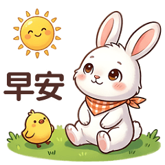 小白兔好可愛大貼圖