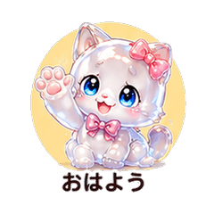 Crystal Jelly Ragdoll Cat Girlfriend