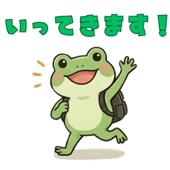 Daily Frog Stickers(mk)