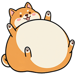 Fat Shiba Funny Reactions