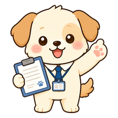 Gentle Office Dog Stickers