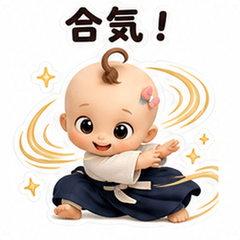 Baby Aikido Club Flow!