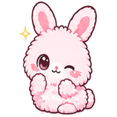 Cotton Pink Bunny