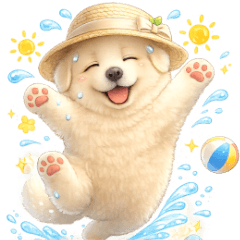 Atlas (Great Pyrenees)'s Summer Vacation