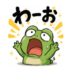 Surprised Frog Reactions