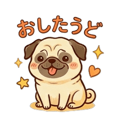 Lazy Pug's Daily Life
