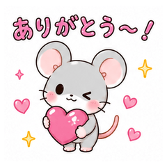 Cute Mouse Stickers vol.1