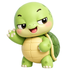 Little Turtle! tuatung (No text)