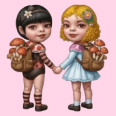 Mushroom Girls in Seishiro Matsutyama 2