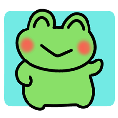 Moving! Frog's Daily Life Stickers