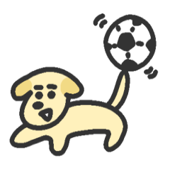 Dog-ish Stickers 2 by Miya