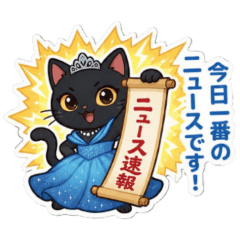 Princess Cat: Storm of Praise (Black)
