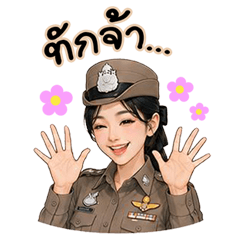 ตำรวจหญิงน้องใหม่