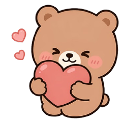 Bear Brown So cute (No text)