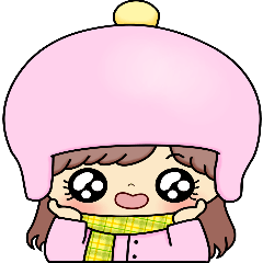 Pink-Hat Momoko Emoji