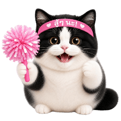 Tuxedo Cat - So Tough!