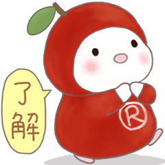 Round and Cute Hamster Family 08 -Fruits