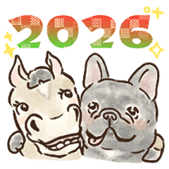 再販BIGなフレブル◆正月2026◆ブリンドル