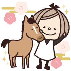 あけおめ♡chacoキャラ集合(再販・馬年）