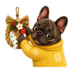 Frenchies New Year Holidays