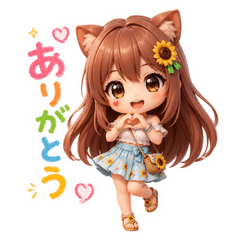 3D向日葵日常贴图