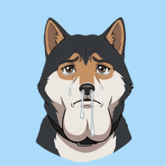 The Tough Shiba with a Big Chin