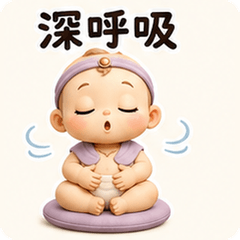 Baby Meditation Zen Calm!