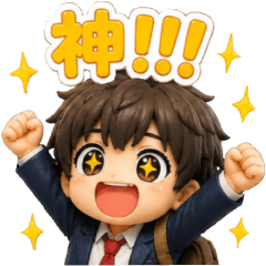 毎日使えるちびかわスクールスタンプ大集合