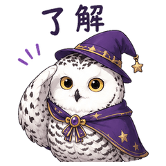 Magic Owl Daily Stickers