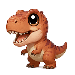 Title: Everyday Cute Dinosaurs