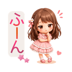 3D Princess Gentle Reactions