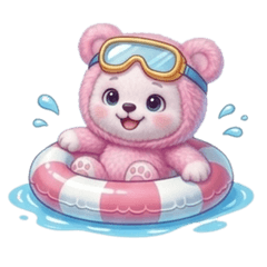 Fluffy Kumako-chan: Summer & Daily
