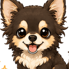 Everyday Chocolate & Tan Chihuahua