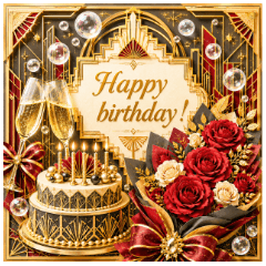 大人の『お誕生日おめでとう』[BIG]