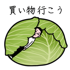 買い物リストに隠れる人