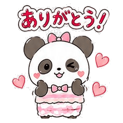 Ribbon Panda  Soft & Sweet