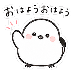 Pote Shima-enaga: Daily Stickers