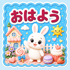 飛び出す！元気なウサギの毎日【再販】