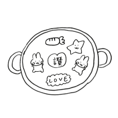 【bobo lab】鍋子拼貼樂 (適用淺色背景)