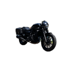 バイクと猫と孫