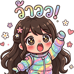 A cute young girl spreads (Small)