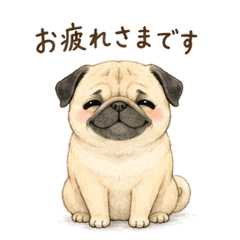 Pug Polite Business Keigo