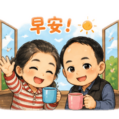 二哥和三美一家