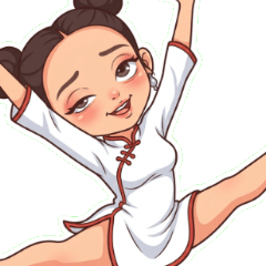 Kung Fu Girls Greetings
