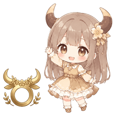 マイペースだけど芯がある！牡牛座ガール