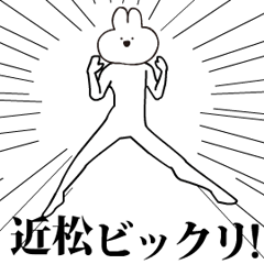 Rabbit Name chikamatsu.moves!