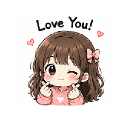 Cute Friends Daily Stickers Vol. 1