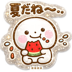 誰でも夏に使えるぷくつやシールカスタム2