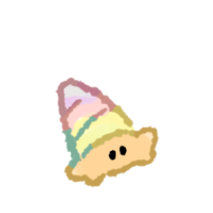 Land hermit crab no sticker