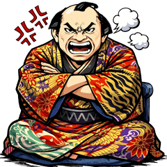 Impressive! Yakuza BossStickers